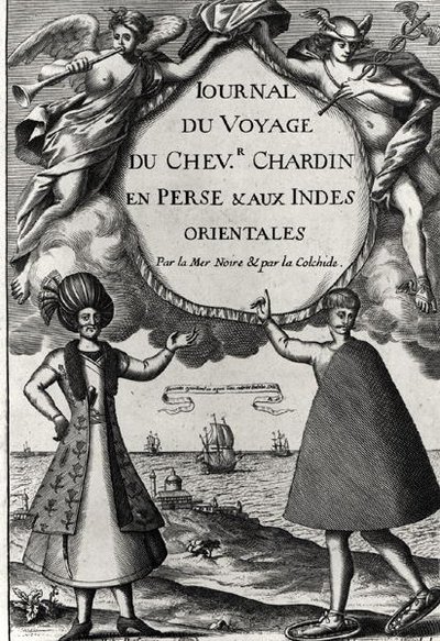 Portadilla del Journal des Voyages du Chevalier Chardin, 1686 de French School